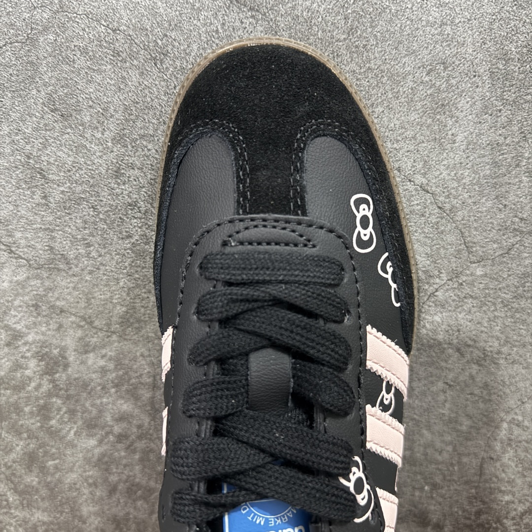 HZ版本AdidOriginal Samba VEFGAN x Hello Kitty系列复古单品复古桑巴板鞋  B75807