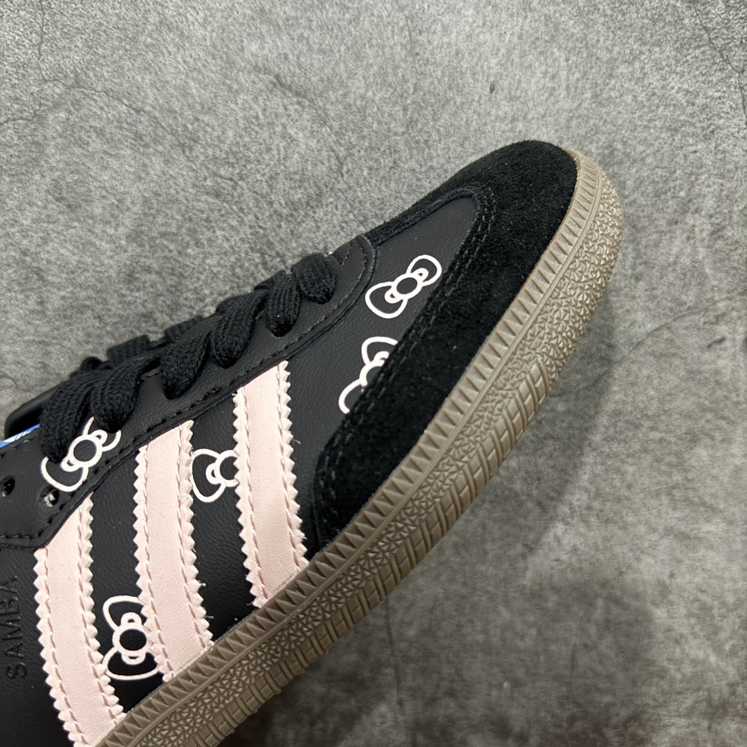 HZ版本AdidOriginal Samba VEFGAN x Hello Kitty系列复古单品复古桑巴板鞋  B75807