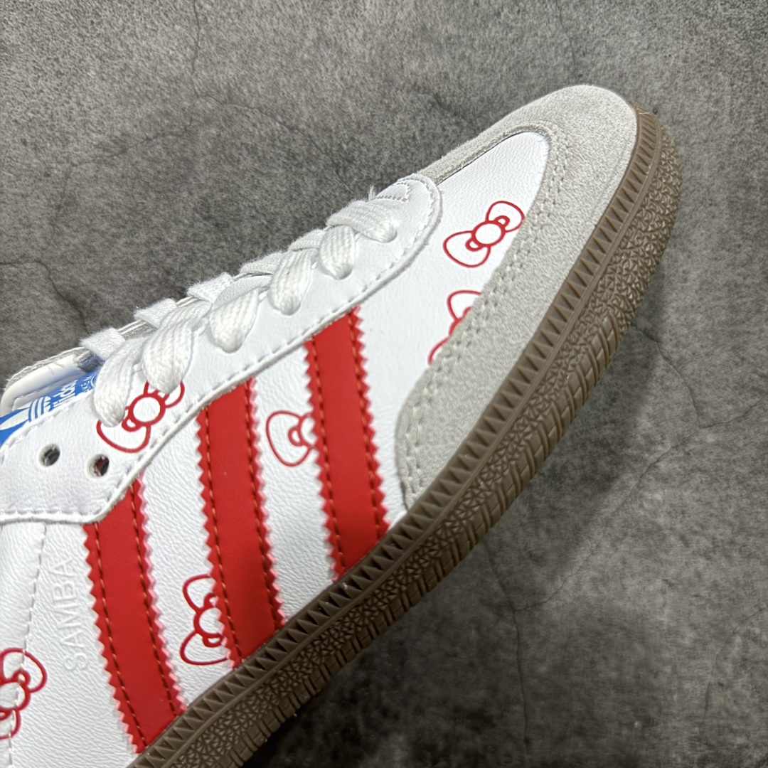 HZ版本AdidOriginal Samba VEFGAN x Hello Kitty系列复古单品复古桑巴板鞋  B75806
