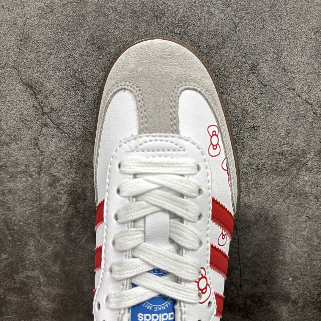 HZ版本AdidOriginal Samba VEFGAN x Hello Kitty系列复古单品复古桑巴板鞋  B75806