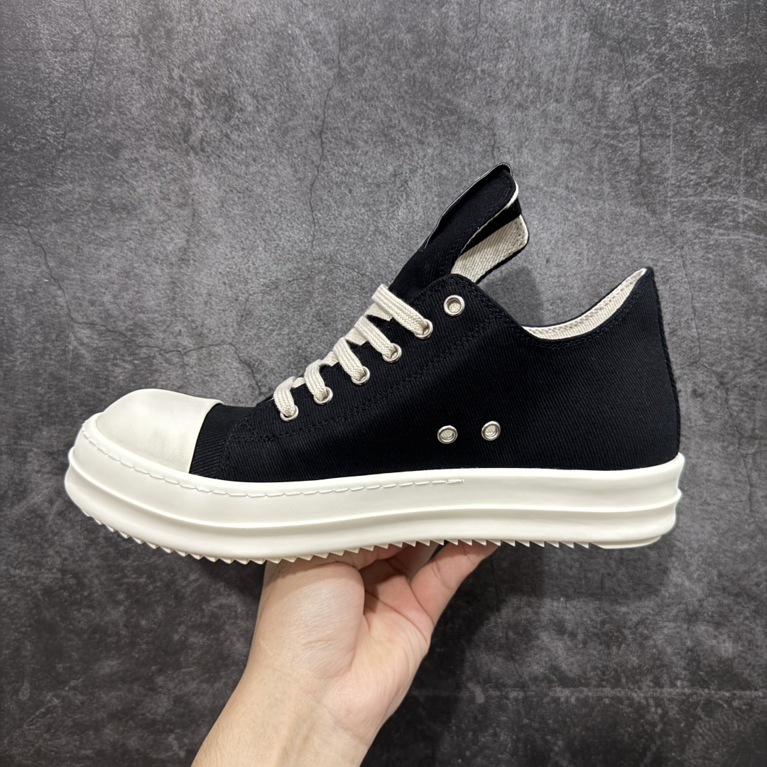 莞产G版Rickowens 瑞克 欧文斯 RO低帮高街休闲板鞋
