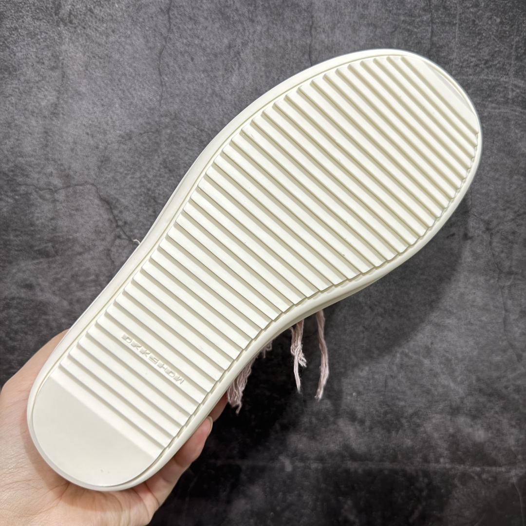 图片[9]-【莞产G版】Rickowens 瑞克 欧文斯 RO低帮高街休闲板鞋 原鞋开发 独家私模大底 定制流苏鞋面布料 针车间距都是极致还原 一比一规格礼盒装 重达3斤以上 外加定制欧文斯保护盒 全套包装及配件 高端零售专供品质 区别市场货 纯手工打造 每一只都是独一无二 有手工质感的味道 进口小牛内里 牛皮鞋垫 手工车线 尺码：36 37 38 39 40 41 42 43 44 45 46-选品中心