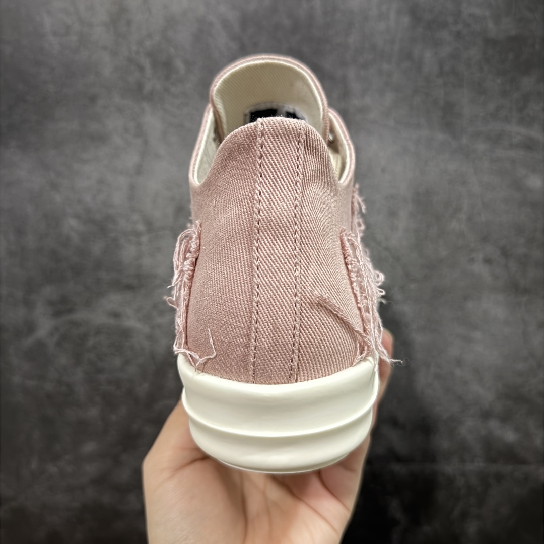 图片[4]-【莞产G版】Rickowens 瑞克 欧文斯 RO低帮高街休闲板鞋 原鞋开发 独家私模大底 定制流苏鞋面布料 针车间距都是极致还原 一比一规格礼盒装 重达3斤以上 外加定制欧文斯保护盒 全套包装及配件 高端零售专供品质 区别市场货 纯手工打造 每一只都是独一无二 有手工质感的味道 进口小牛内里 牛皮鞋垫 手工车线 尺码：36 37 38 39 40 41 42 43 44 45 46-选品中心