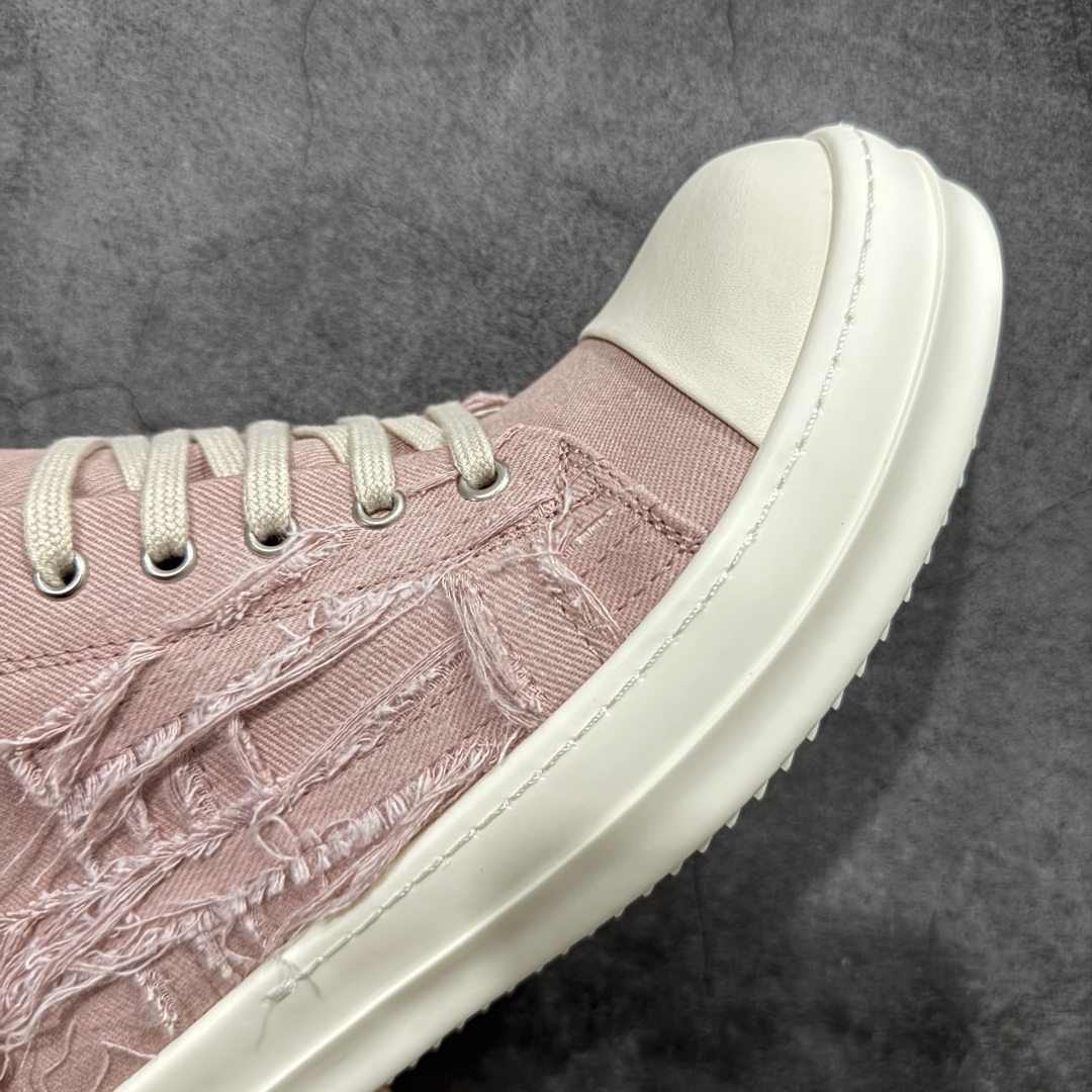 图片[6]-【莞产G版】Rickowens 瑞克 欧文斯 RO低帮高街休闲板鞋 原鞋开发 独家私模大底 定制流苏鞋面布料 针车间距都是极致还原 一比一规格礼盒装 重达3斤以上 外加定制欧文斯保护盒 全套包装及配件 高端零售专供品质 区别市场货 纯手工打造 每一只都是独一无二 有手工质感的味道 进口小牛内里 牛皮鞋垫 手工车线 尺码：36 37 38 39 40 41 42 43 44 45 46-选品中心