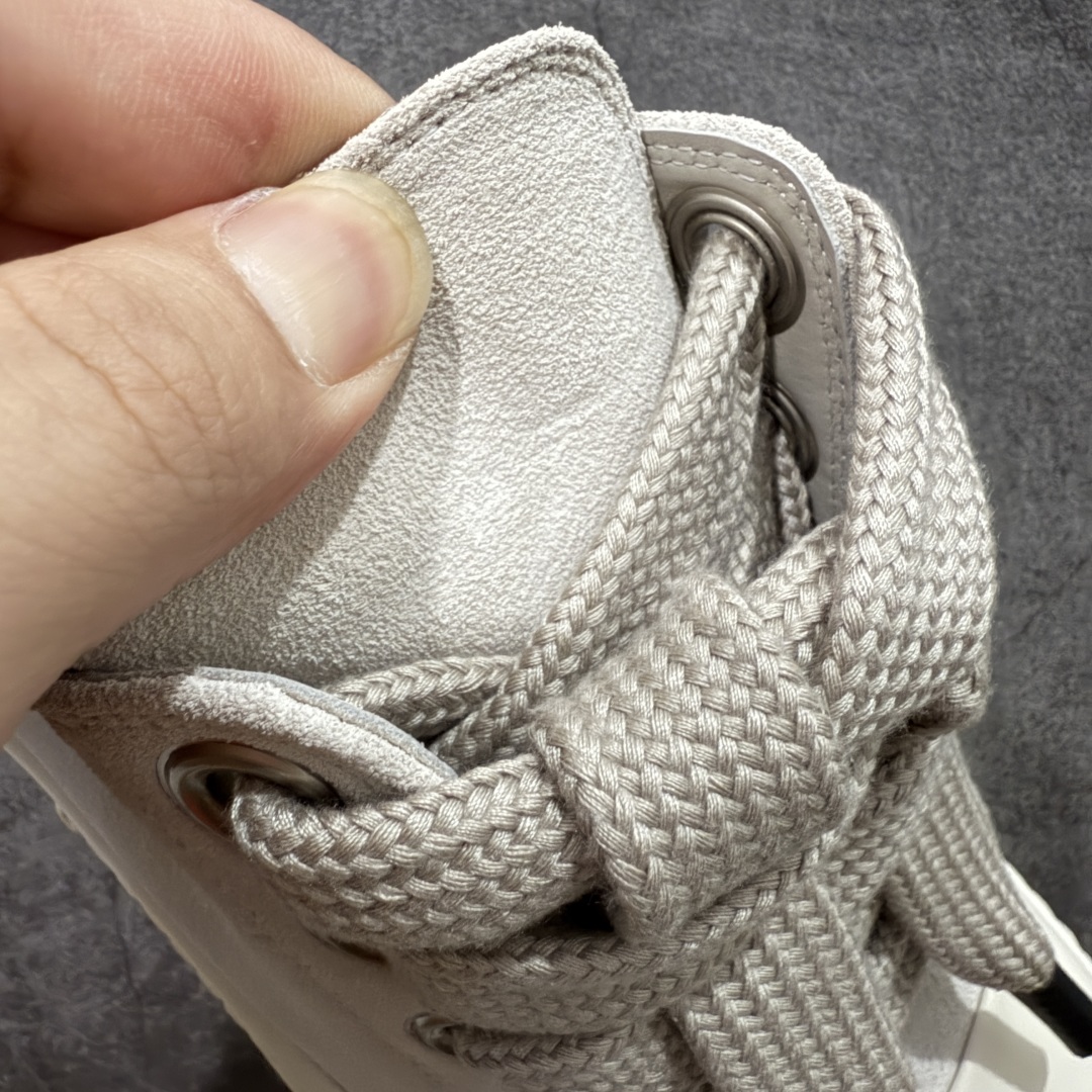 图片[5]-【莞产G版】Rickowens 瑞克 欧文斯 RO低帮麂皮粗绑带高街休闲板鞋 原鞋开发 独家私模大底 定制反绒牛皮 针车间距都是极致还原 一比一规格礼盒装 重达3斤以上 外加定制欧文斯保护盒 全套包装及配件 高端零售专供品质 区别市场货 纯手工打造 每一只都是独一无二 有手工质感的味道 进口小牛内里 牛皮鞋垫 手工车线 尺码：36 37 38 39 40 41 42 43 44 45 46-选品中心