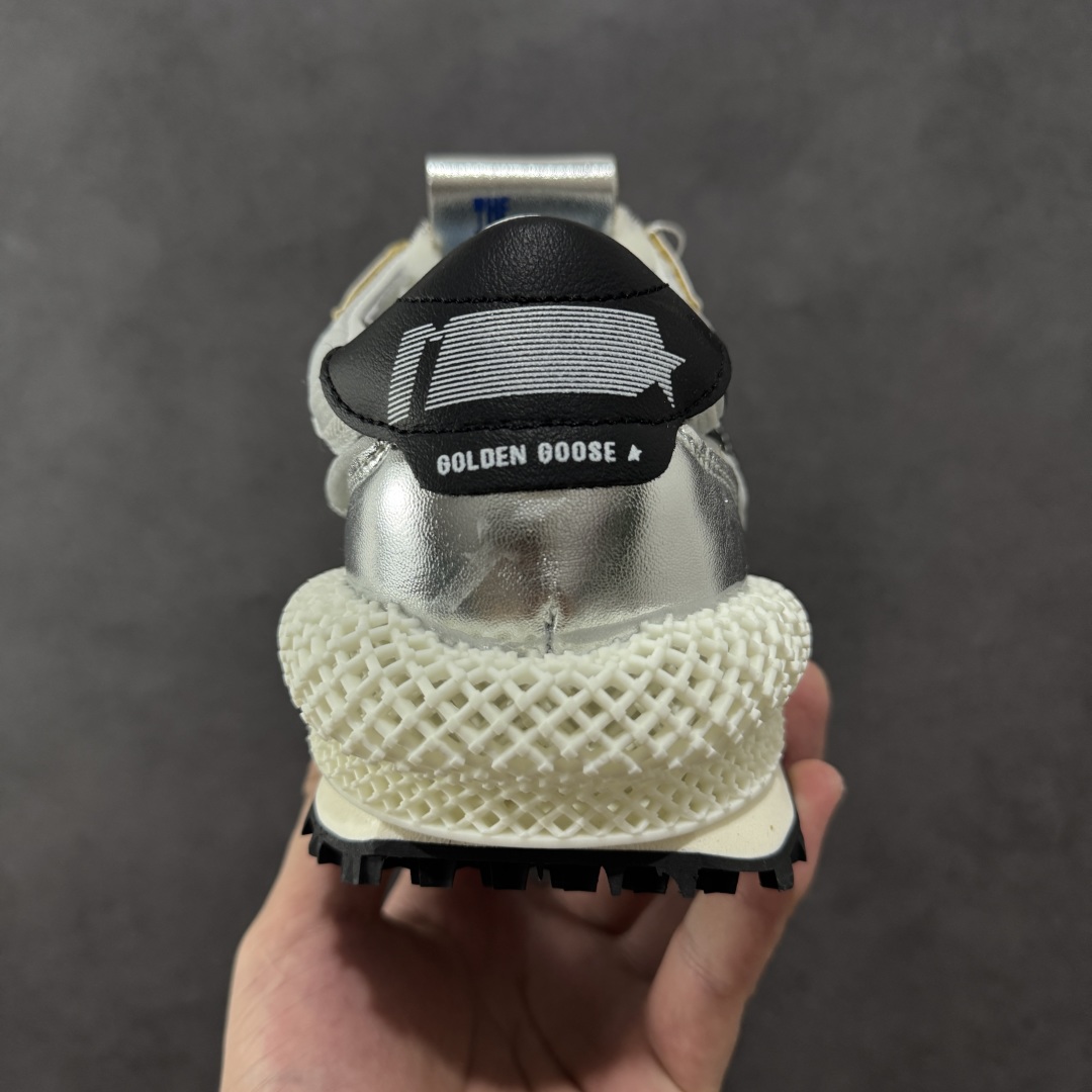 图片[4]-【PZ版本】意大利时装品牌GGDB/Golden Goose Marathon Trimmed sneakers 马拉松系列低帮华夫复古百搭休闲运动慢跑鞋 原装级别 男女鞋配置防尘包装物及配件 原楦原纸版数据开发版型 采用翻毛皮组合复合牛津布鞋面材质 中底嵌入打磨EVA缓震切片 外置防滑耐磨橡胶大底❗ 尺码： 36 37 38 39 40 41 42 43 44 45-选品中心
