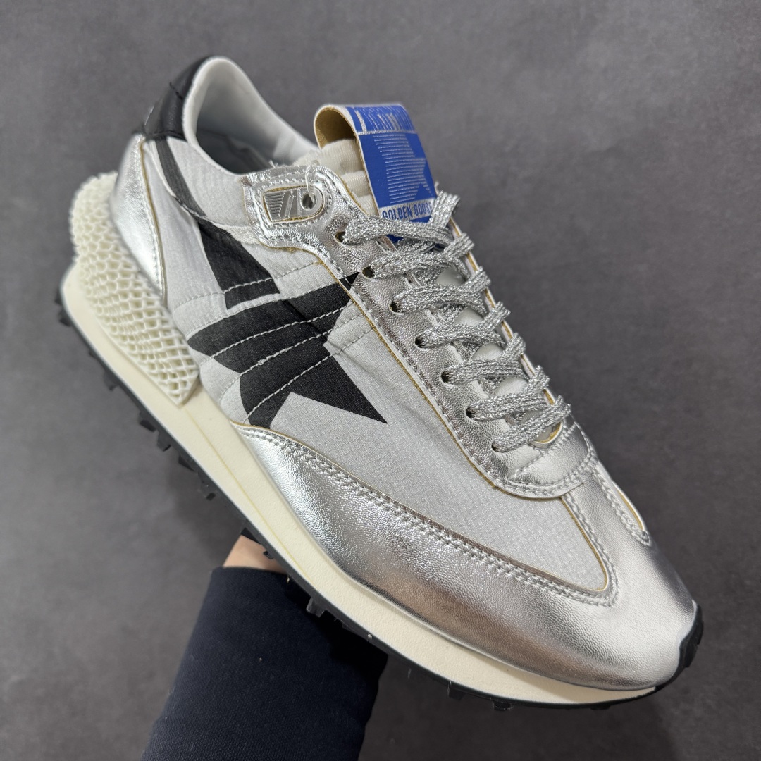 图片[3]-【PZ版本】意大利时装品牌GGDB/Golden Goose Marathon Trimmed sneakers 马拉松系列低帮华夫复古百搭休闲运动慢跑鞋 原装级别 男女鞋配置防尘包装物及配件 原楦原纸版数据开发版型 采用翻毛皮组合复合牛津布鞋面材质 中底嵌入打磨EVA缓震切片 外置防滑耐磨橡胶大底❗ 尺码： 36 37 38 39 40 41 42 43 44 45-选品中心