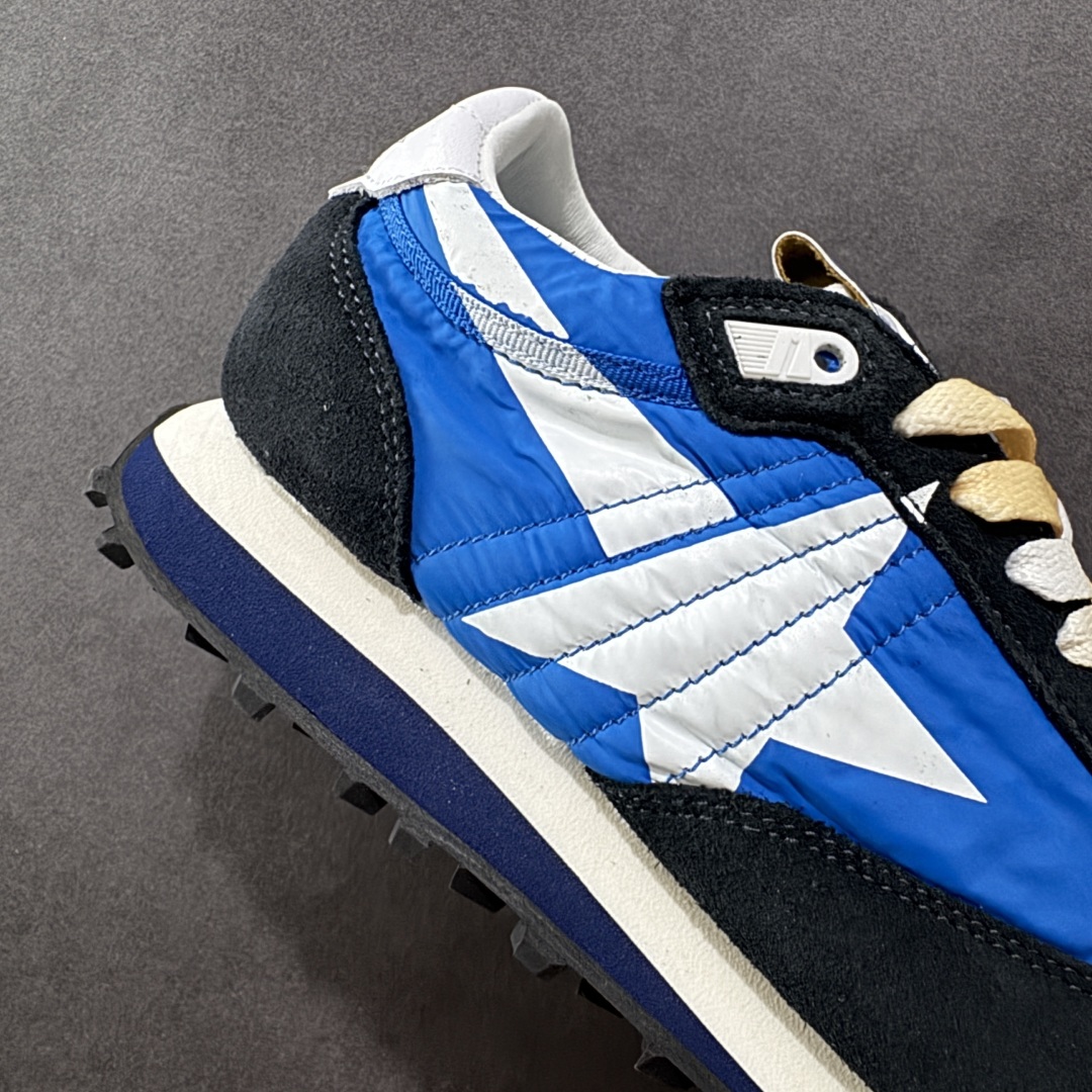 图片[6]-【PZ版本】意大利时装品牌GGDB/Golden Goose Marathon Trimmed sneakers 马拉松系列低帮华夫复古百搭休闲运动慢跑鞋 原装级别 男女鞋配置防尘包装物及配件 原楦原纸版数据开发版型 采用翻毛皮组合复合牛津布鞋面材质 中底嵌入打磨EVA缓震切片 外置防滑耐磨橡胶大底❗ 尺码： 36 37 38 39 40 41 42 43 44 45-选品中心