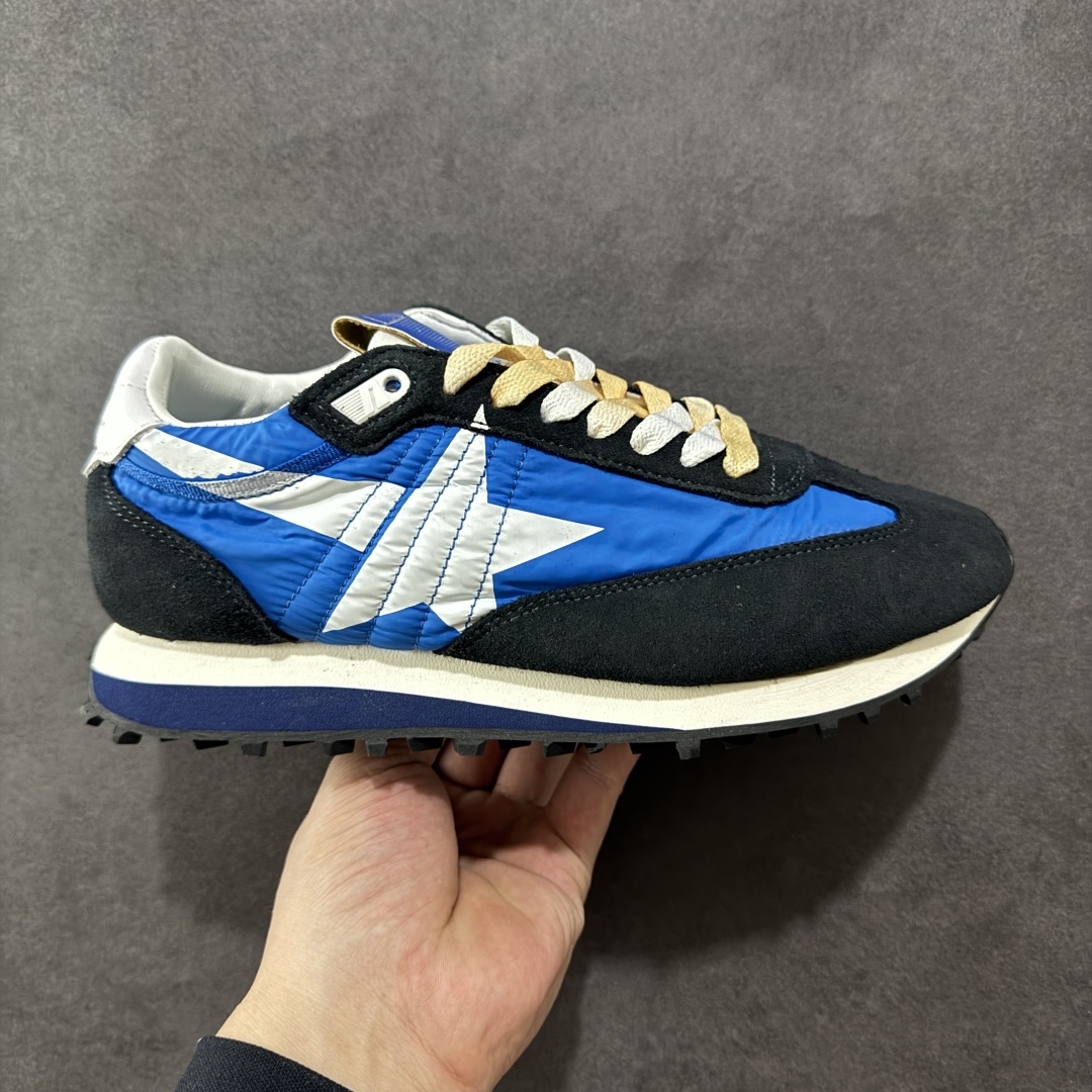 【PZ版本】意大利时装品牌GGDB/Golden Goose Marathon Trimmed sneakers 马拉松系列低帮华夫复古百搭休闲运动慢跑鞋 原装级别 男女鞋配置防尘包装物及配件 原楦原纸版数据开发版型 采用翻毛皮组合复合牛津布鞋面材质 中底嵌入打磨EVA缓震切片 外置防滑耐磨橡胶大底❗ 尺码: 36 37 38 39 40 41 42 43 44 45-选品中心
