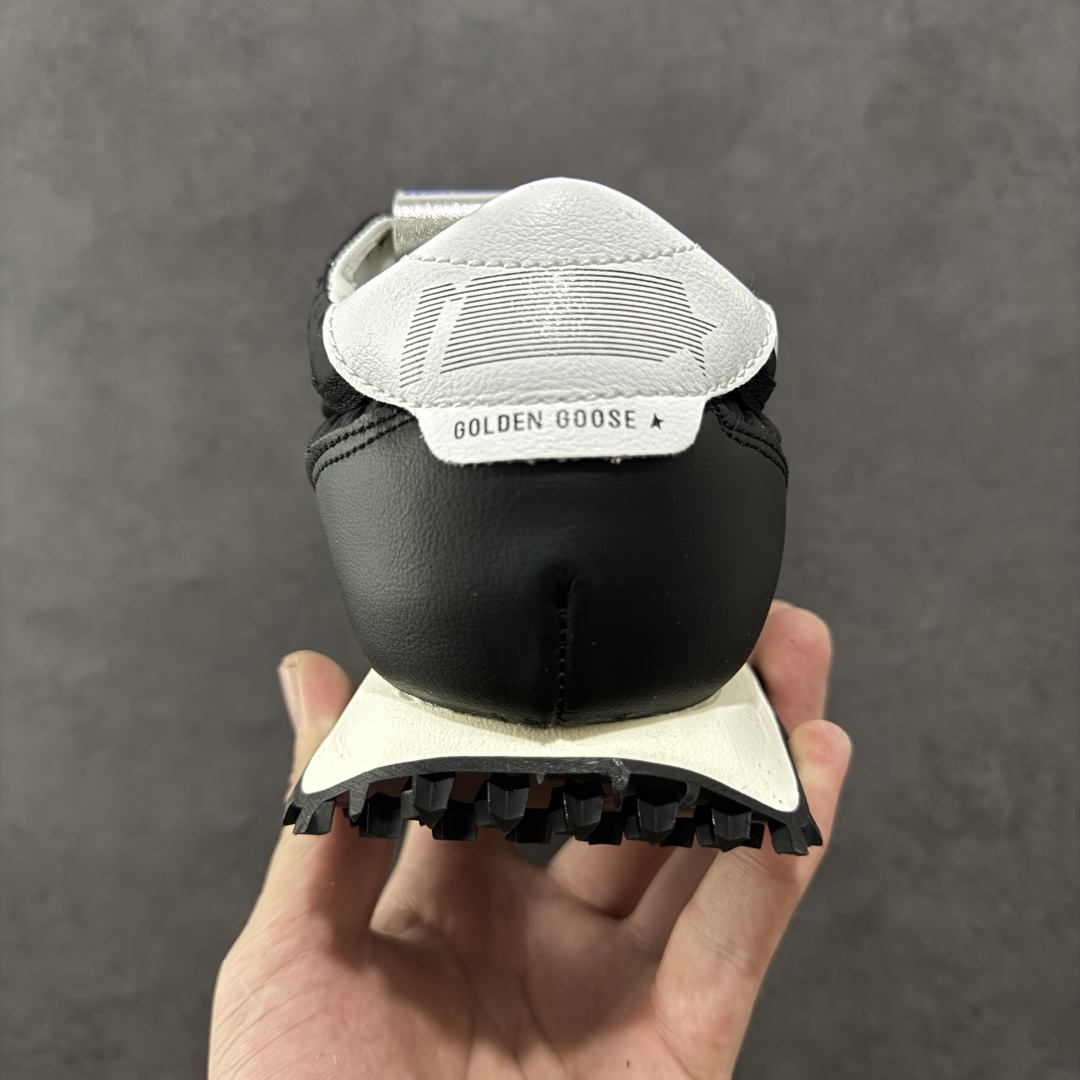 图片[4]-【PZ版本】意大利时装品牌GGDB/Golden Goose Marathon Trimmed sneakers 马拉松系列低帮华夫复古百搭休闲运动慢跑鞋 原装级别 男女鞋配置防尘包装物及配件 原楦原纸版数据开发版型 采用翻毛皮组合复合牛津布鞋面材质 中底嵌入打磨EVA缓震切片 外置防滑耐磨橡胶大底❗ 尺码： 36 37 38 39 40 41 42 43 44 45-选品中心