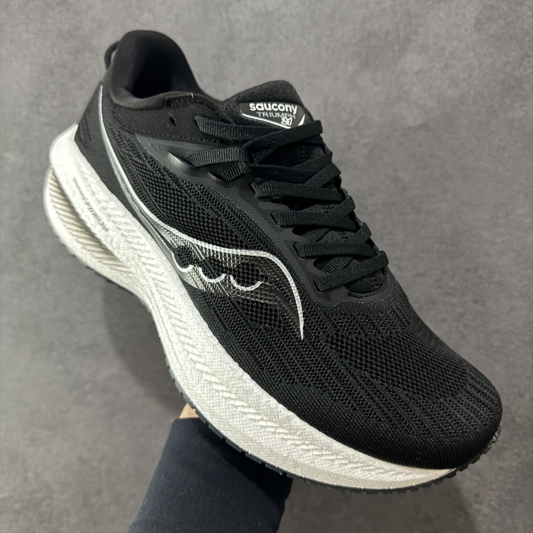 Saucony Triumph 胜利 21 马拉松轻量缓震减震防滑耐磨 低帮跑步鞋