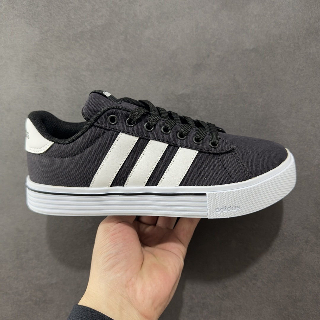 GX版 AdidBarreda Daily 4.0 阿迪舒适减震低帮休闲板鞋 IF4496-009