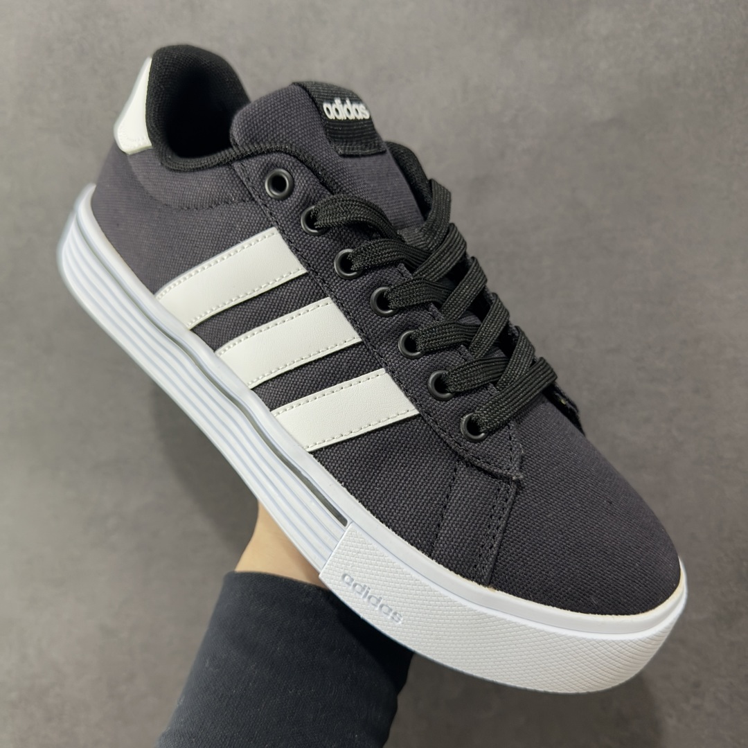 GX版 AdidBarreda Daily 4.0 阿迪舒适减震低帮休闲板鞋 IF4496-009