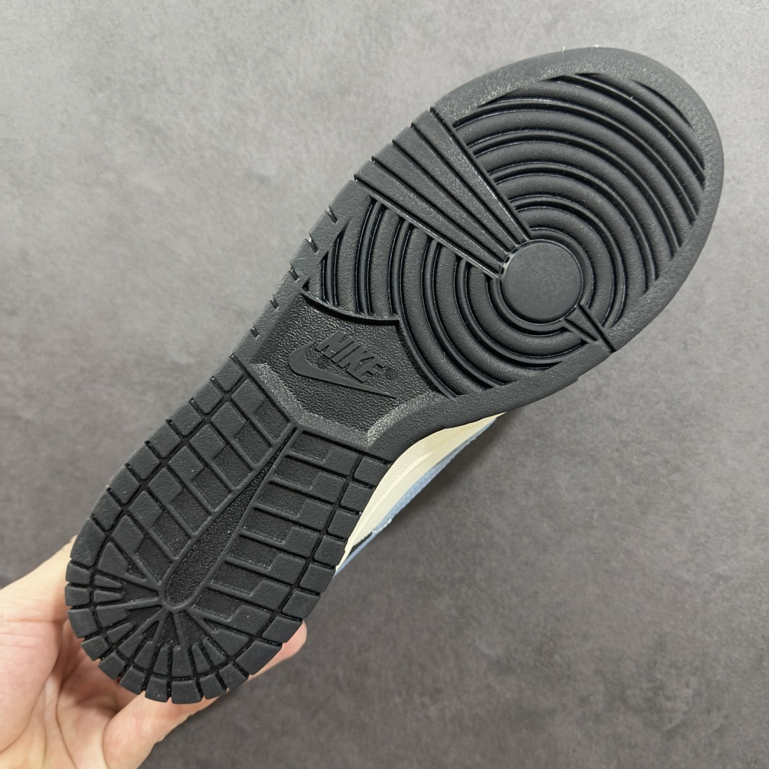 YC版本Nike Dunk Low 蓝尾巴 黑白蓝  DD1391-100