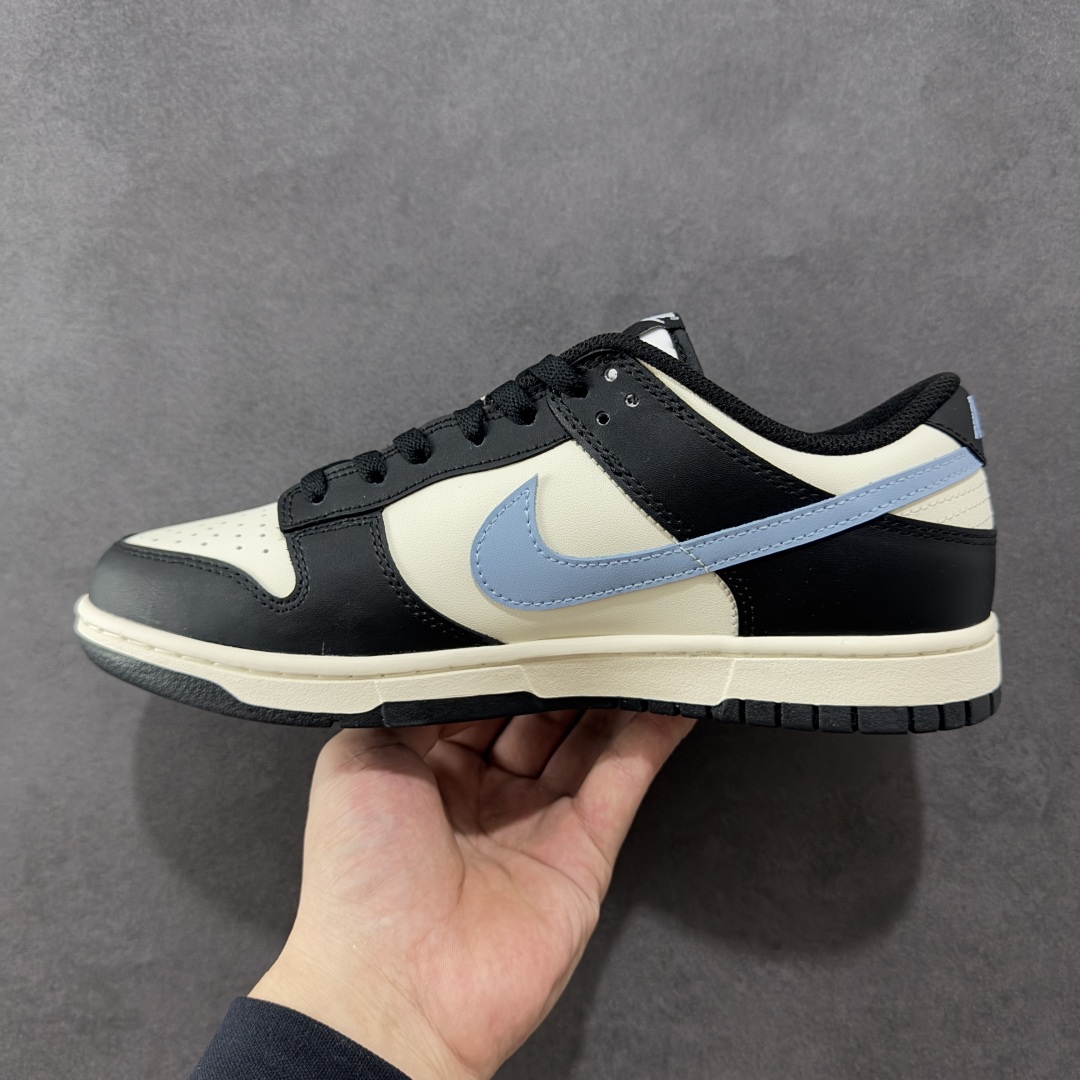 YC版本Nike Dunk Low 蓝尾巴 黑白蓝  DD1391-100