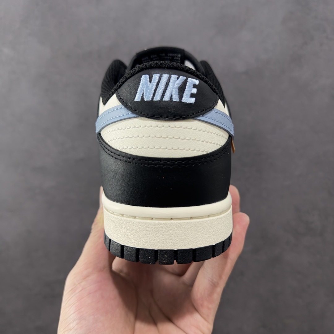 YC版本Nike Dunk Low 蓝尾巴 黑白蓝  DD1391-100
