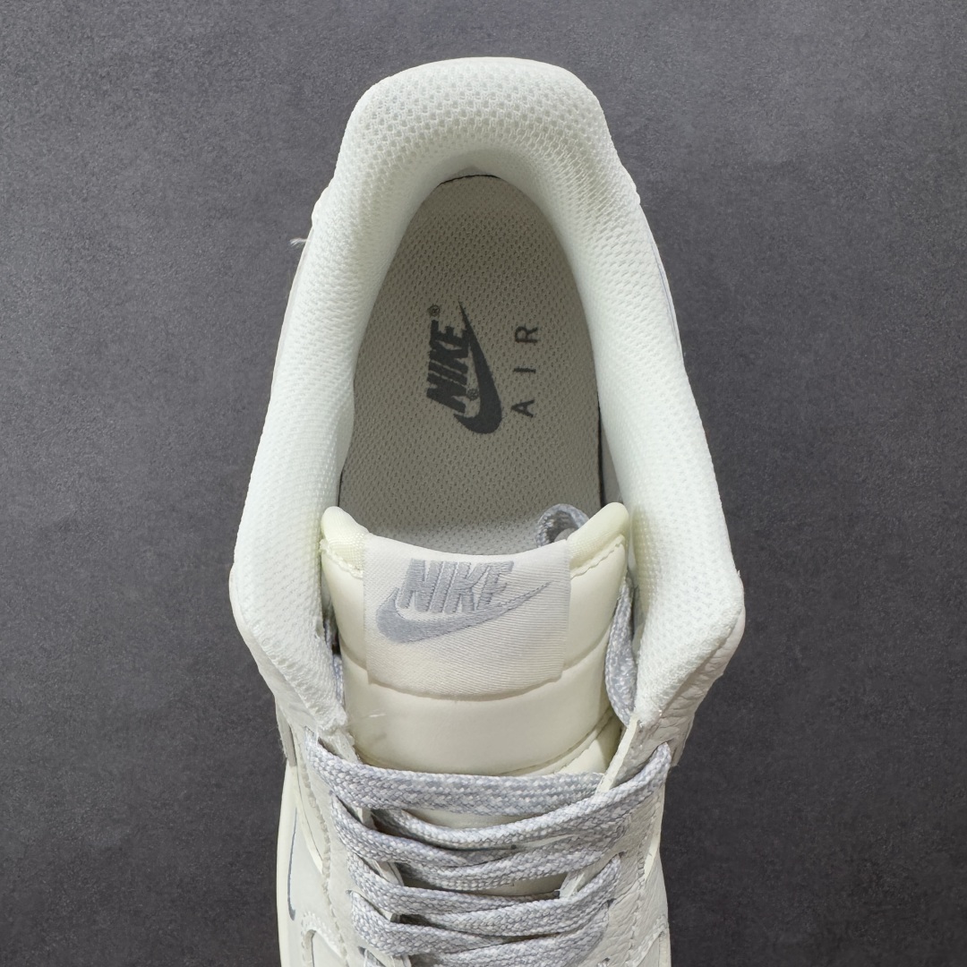 定制版NIke Air Force 1 '07 Low “NIKE联名——米灰边”空军一号 低帮 运动鞋 休闲鞋  CS5288-033