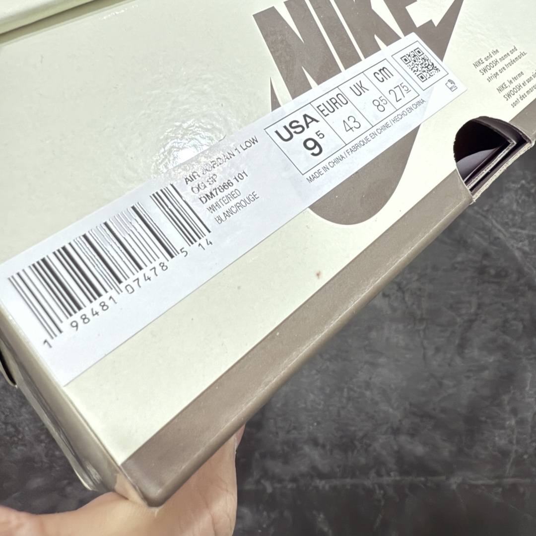  
【LW版本】Travis Scott x Air Jordan AJ1 Low OG SP TS联名