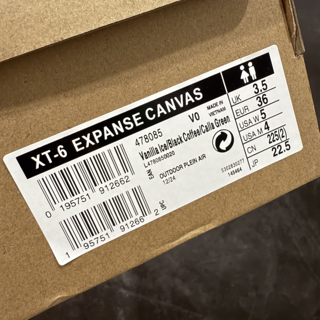 图片[8]-【绿x版】 Salomon XT-6 Expanse Canvas 萨洛蒙复古潮流户外机能登山跑鞋 二代米绿色 478085 纯原外贸平台特供订单 市场最高版 区别市场货 耗时半年巨作 全套原纸板楦头开发 原厂特供网布配套加持 确保原汁原味 完美呈现版型 原档数据独家私模五层组合大底 男女鞋同步官方开发至46.5 原装Ortholite轻量化鞋垫 中底布带钢印编号 原厂TPU锁扣 进口港宝加持 后跟自然饱满 还原公司包裹性 鞋面以“锯齿”状的包裹系统呈现 在基色底之下加入了各种色点缀 将公司的最新技术和时尚前卫的造型融入耐用的长跑款式中 鞋面由 TPU 薄膜制成 并焊接在高耐磨网眼上 使其既时尚又坚固 由 ACS底盘支撑 可增强稳定性和支撑力 以及由橡胶凸耳 Contragrip外底覆盖的 EVA 缓冲中底 旨在应对崎岖的地形 鞋舌上的彩色Salomon 标签、Quicklace 系统以及鞋头、鞋舌和鞋跟上的附加品牌使细节更加完美 让穿着者可以轻松驾驭户外与通勤下的任何运动生活场景 无缝鞋身户外随意纵横 颜值与脚感兼备 出街通勤 绝对非常吸睛 你值得拥有 尺码：36-46.5-选品中心