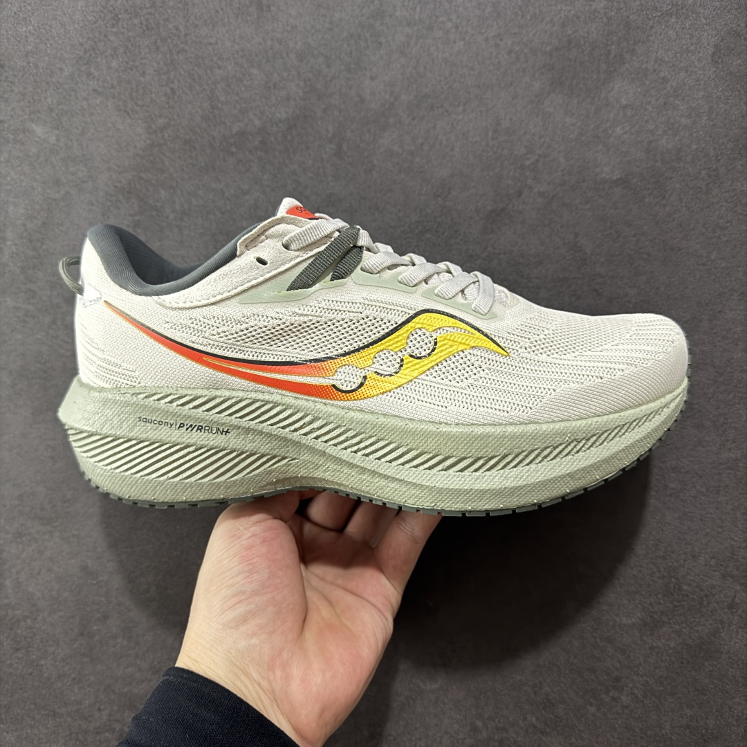  
【GX纯原】Saucony Triumph 21 索康尼 胜利21系列 低帮 系带减震耐磨透气低邦马
