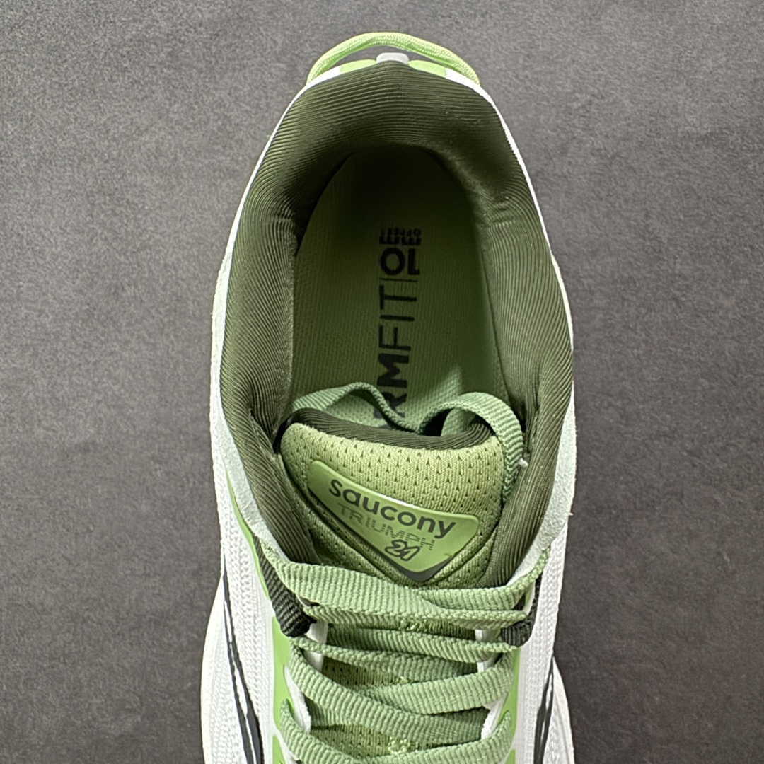  
【GX纯原】Saucony Triumph 21 索康尼 胜利21系列 低帮 系带减震耐磨透气低邦马