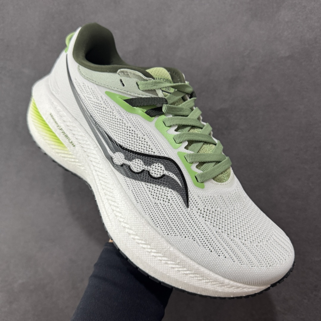  
【GX纯原】Saucony Triumph 21 索康尼 胜利21系列 低帮 系带减震耐磨透气低邦马