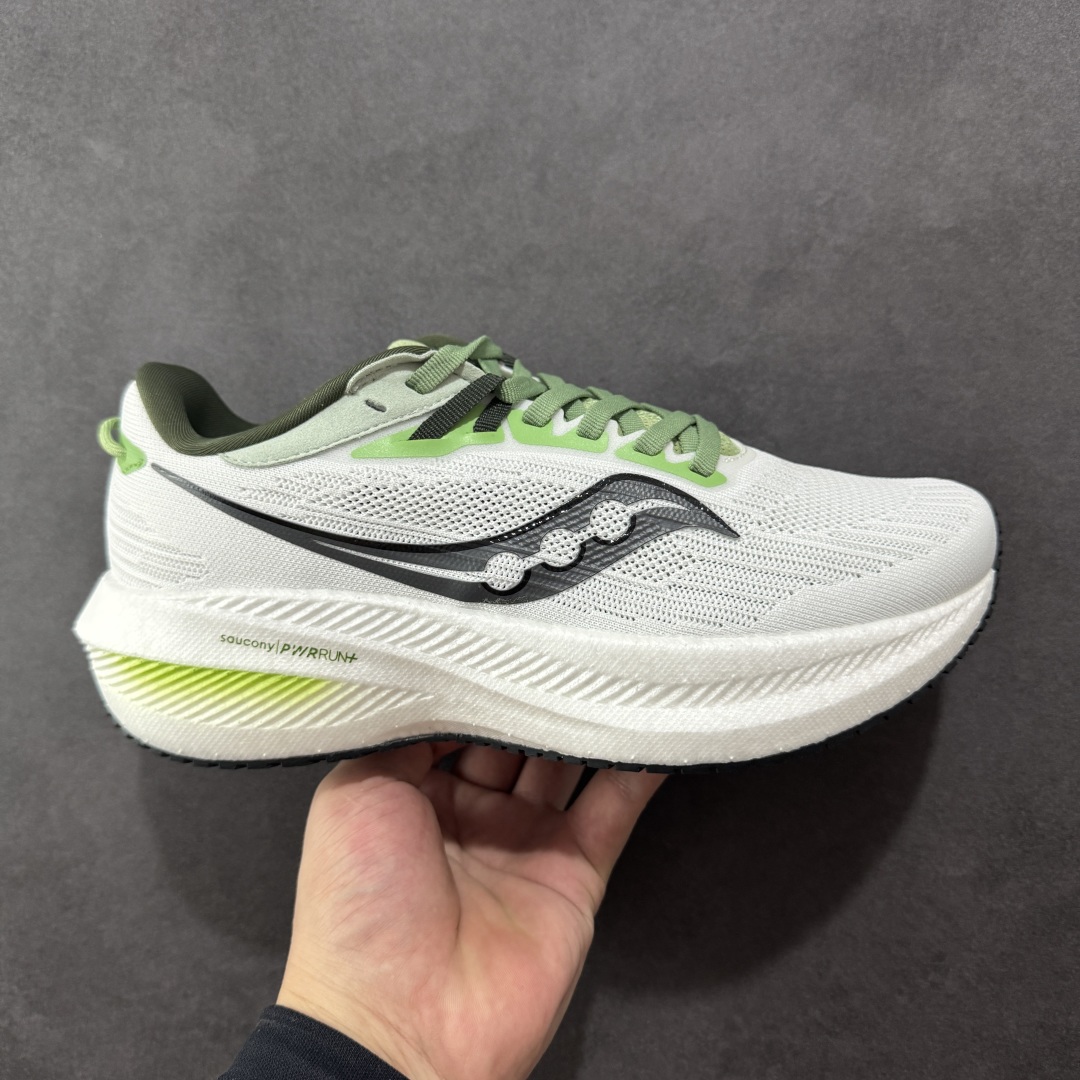  
【GX纯原】Saucony Triumph 21 索康尼 胜利21系列 低帮 系带减震耐磨透气低邦马