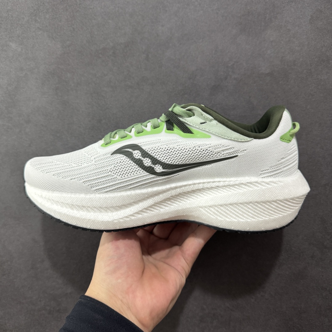  
【GX纯原】Saucony Triumph 21 索康尼 胜利21系列 低帮 系带减震耐磨透气低邦马