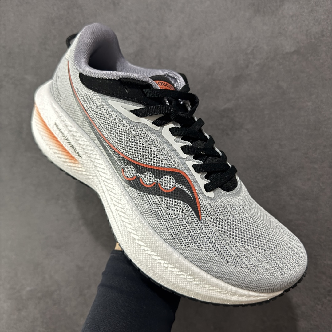  
【GX纯原】Saucony Triumph 21 索康尼 胜利21系列 低帮 系带减震耐磨透气低邦马