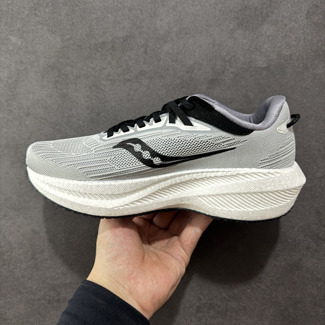  
【GX纯原】Saucony Triumph 21 索康尼 胜利21系列 低帮 系带减震耐磨透气低邦马