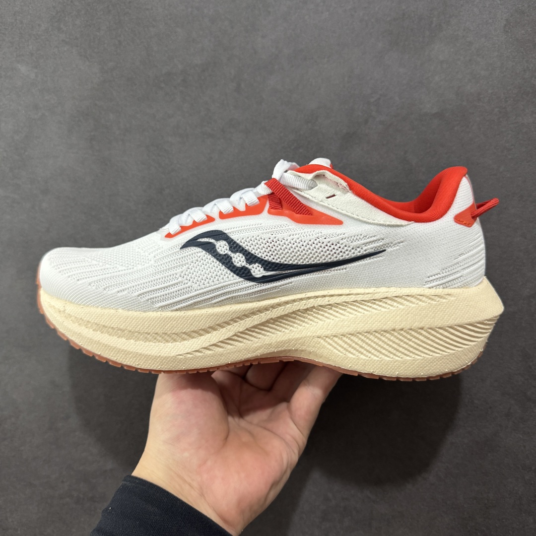  
【GX纯原】Saucony Triumph 21 索康尼 胜利21系列 低帮 系带减震耐磨透气低邦马