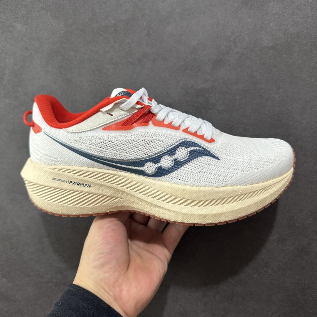  
【GX纯原】Saucony Triumph 21 索康尼 胜利21系列 低帮 系带减震耐磨透气低邦马