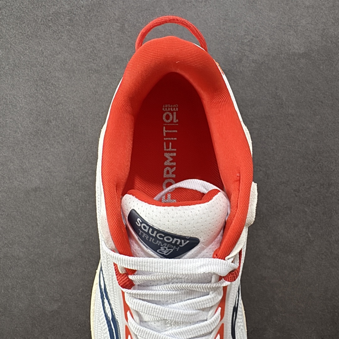  
【GX纯原】Saucony Triumph 21 索康尼 胜利21系列 低帮 系带减震耐磨透气低邦马