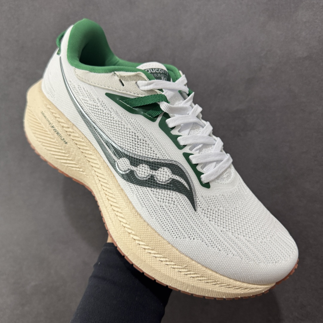  
【GX纯原】Saucony Triumph 21 索康尼 胜利21系列 低帮 系带减震耐磨透气低邦马
