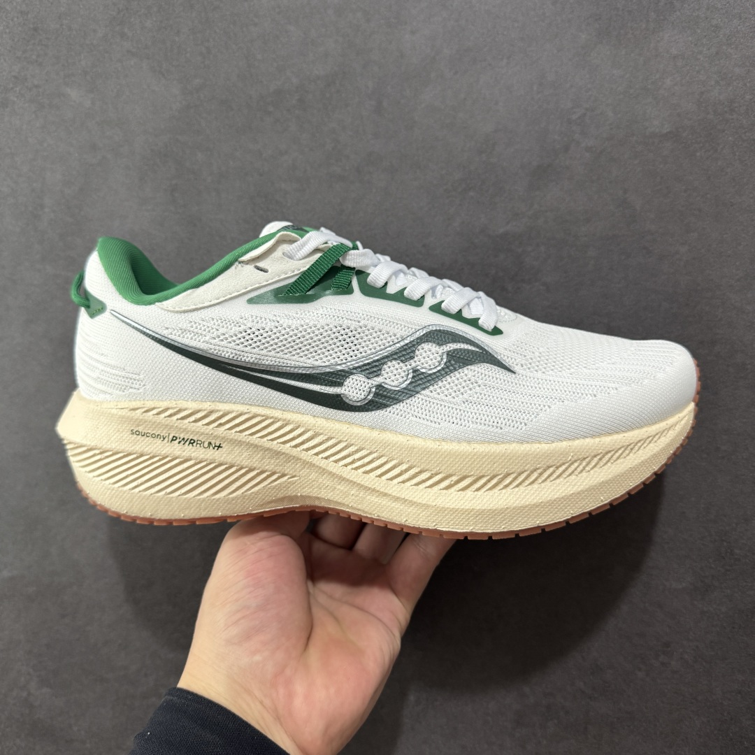  
【GX纯原】Saucony Triumph 21 索康尼 胜利21系列 低帮 系带减震耐磨透气低邦马