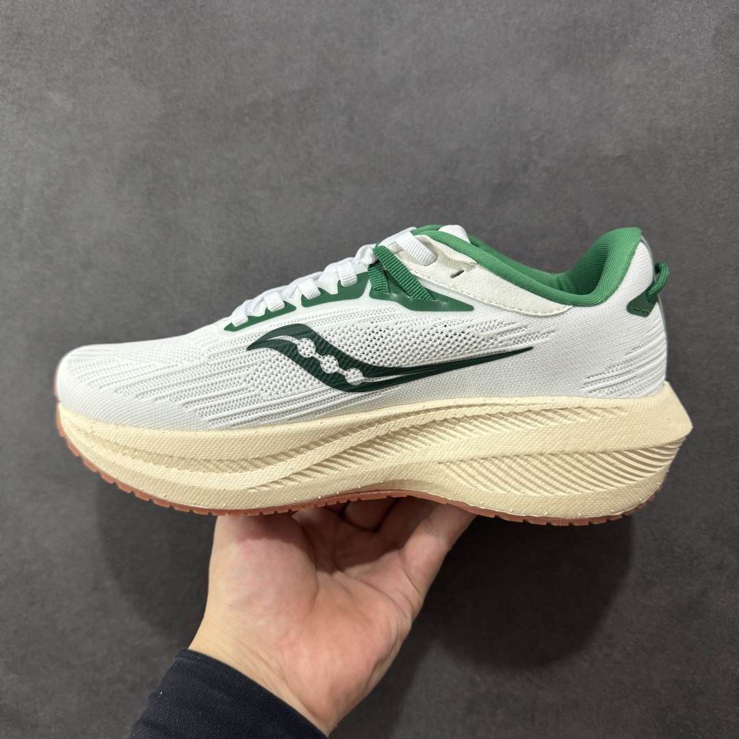  
【GX纯原】Saucony Triumph 21 索康尼 胜利21系列 低帮 系带减震耐磨透气低邦马