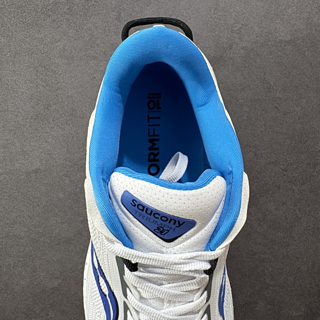  
【GX纯原】Saucony Triumph 21 索康尼 胜利21系列 低帮 系带减震耐磨透气低邦马