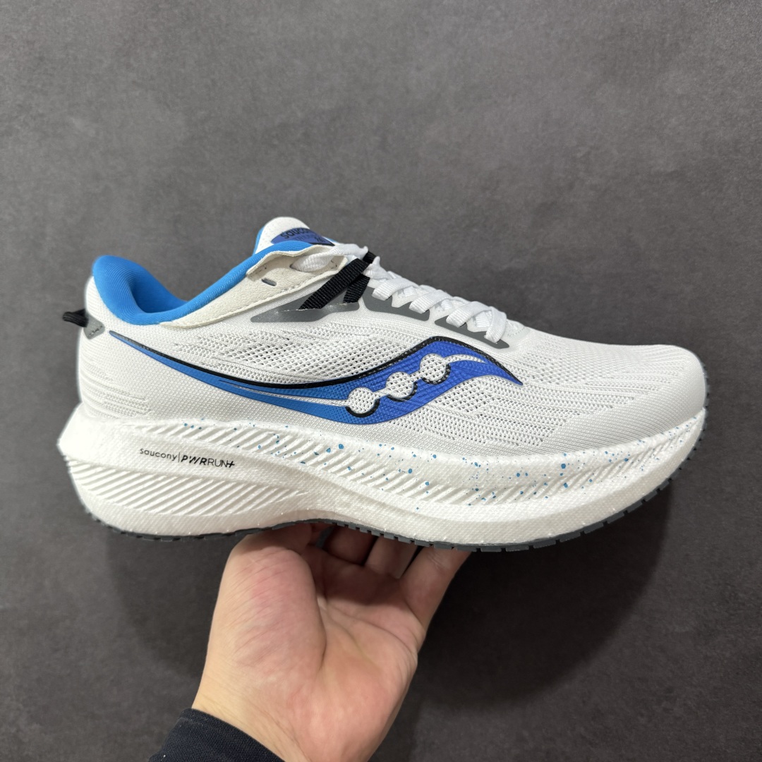  
【GX纯原】Saucony Triumph 21 索康尼 胜利21系列 低帮 系带减震耐磨透气低邦马