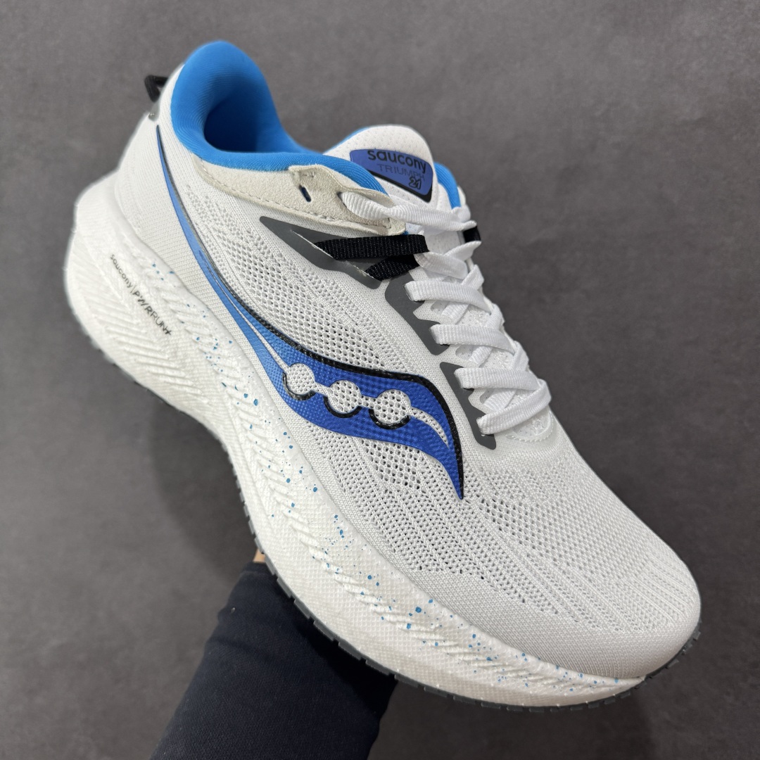 
【GX纯原】Saucony Triumph 21 索康尼 胜利21系列 低帮 系带减震耐磨透气低邦马