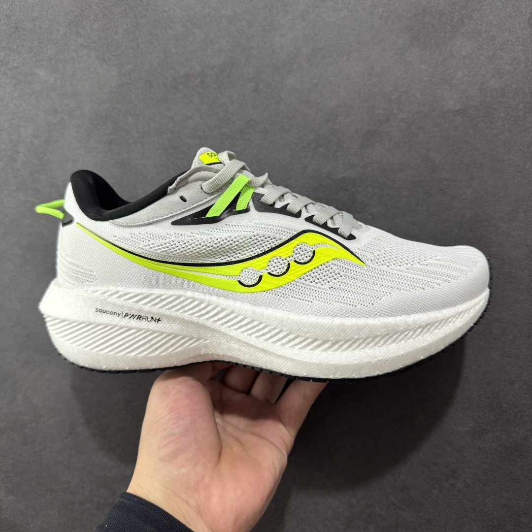  
【GX纯原】Saucony Triumph 21 索康尼 胜利21系列 低帮 系带减震耐磨透气低邦马