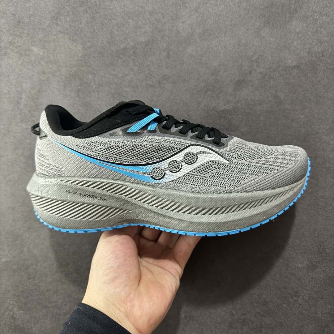  
【GX纯原】Saucony Triumph 21 索康尼 胜利21系列 低帮 系带减震耐磨透气低邦马