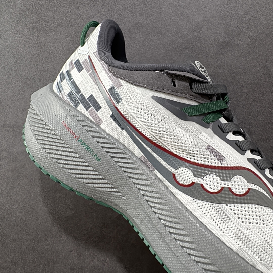  
【GX纯原】Saucony Triumph 21 索康尼 胜利21系列 低帮 系带减震耐磨透气低邦马