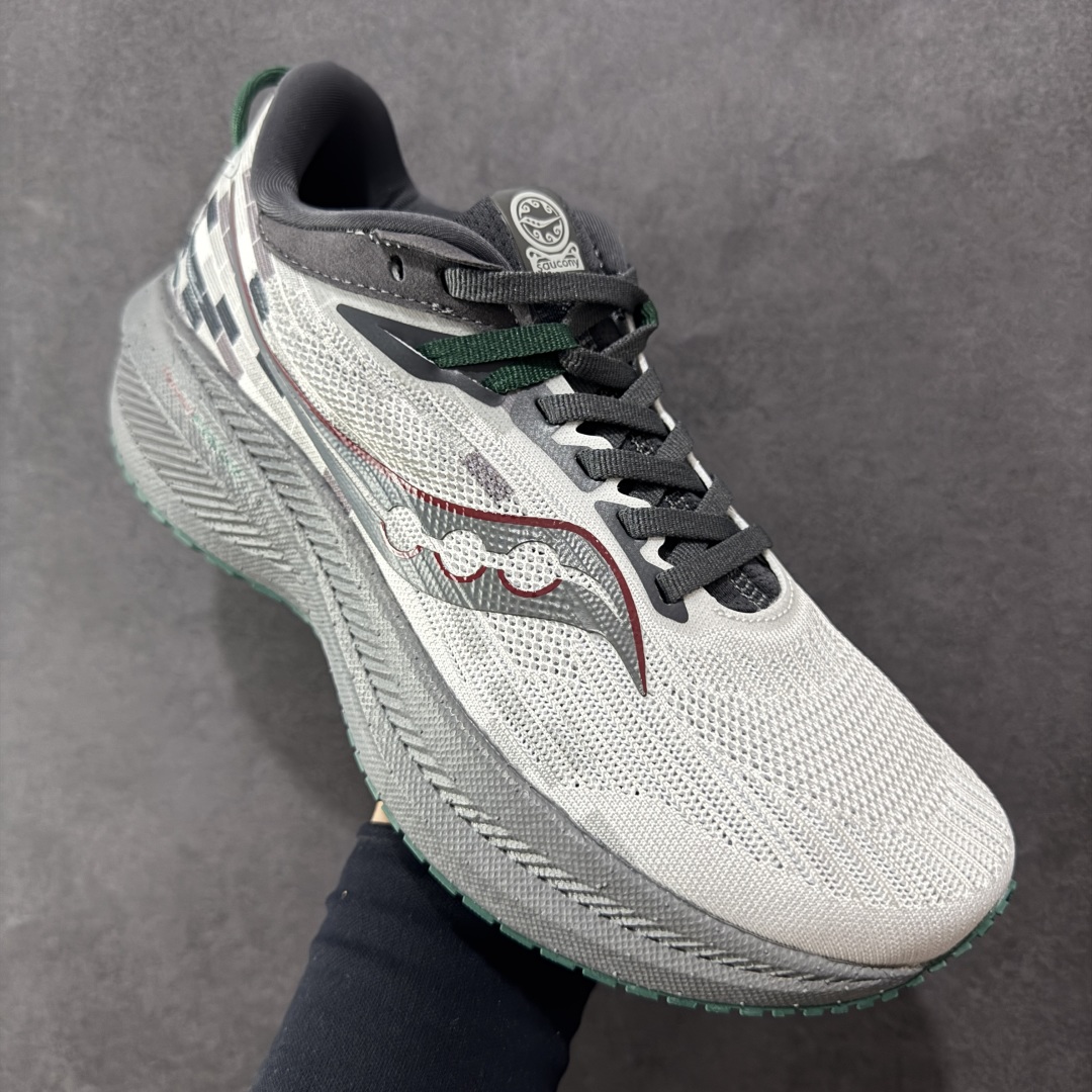  
【GX纯原】Saucony Triumph 21 索康尼 胜利21系列 低帮 系带减震耐磨透气低邦马