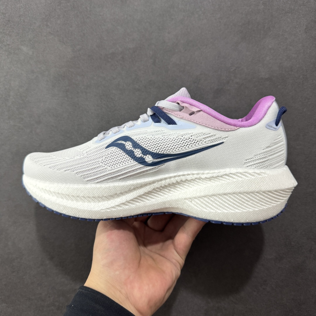  
【GX纯原】Saucony Triumph 21 索康尼 胜利21系列 低帮 系带减震耐磨透气低邦马