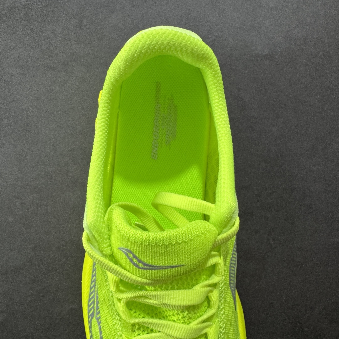 图片[7]-【LX纯原版】SAUCONY索康尼 ENDORPHIN PRO4 啡鹏系列 男女低帮缓震跑步鞋 注意区分市场公司级 品质细节有明显区别 索康尼推出的跑鞋是一款外观激进但脚感舒适的跑鞋 采用了全新的中底设计和鞋面工程 保留了软弹脚感和稳定支撑 适合进阶跑者和喜欢软弹脚感的跑者选择 尺码：36-46带半码-选品中心