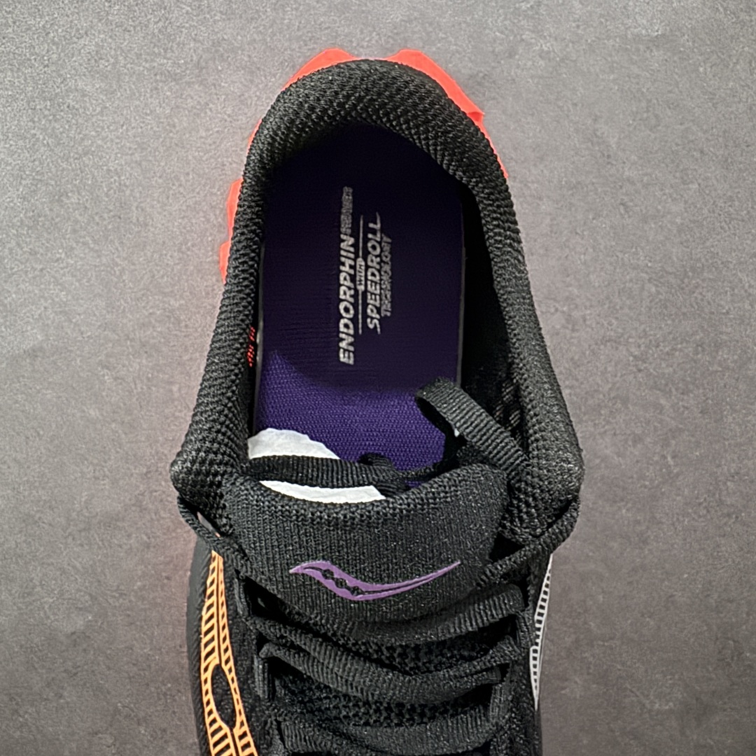 图片[7]-【LX纯原版】SAUCONY索康尼 ENDORPHIN PRO4 啡鹏系列 男女低帮缓震跑步鞋 注意区分市场公司级 品质细节有明显区别 索康尼推出的跑鞋是一款外观激进但脚感舒适的跑鞋 采用了全新的中底设计和鞋面工程 保留了软弹脚感和稳定支撑 适合进阶跑者和喜欢软弹脚感的跑者选择 尺码：36-46带半码-选品中心