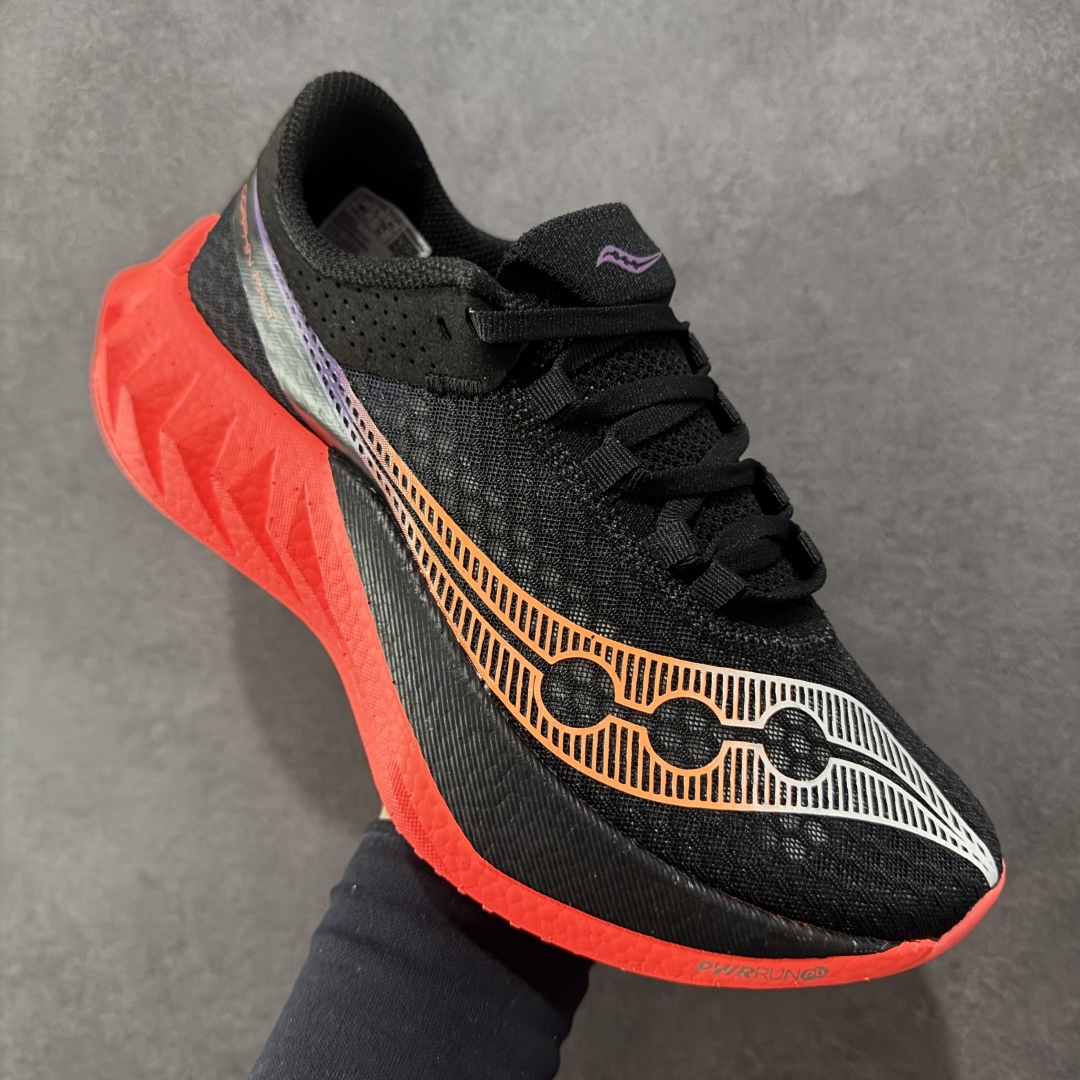 图片[3]-【LX纯原版】SAUCONY索康尼 ENDORPHIN PRO4 啡鹏系列 男女低帮缓震跑步鞋 注意区分市场公司级 品质细节有明显区别 索康尼推出的跑鞋是一款外观激进但脚感舒适的跑鞋 采用了全新的中底设计和鞋面工程 保留了软弹脚感和稳定支撑 适合进阶跑者和喜欢软弹脚感的跑者选择 尺码：36-46带半码-选品中心