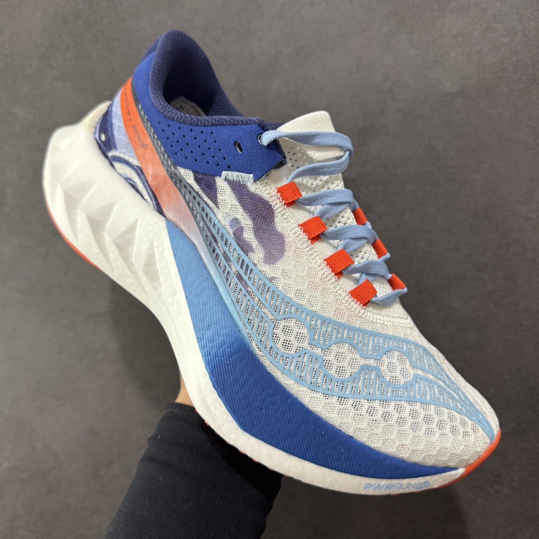 图片[3]-【LX纯原版】SAUCONY索康尼 ENDORPHIN PRO4 啡鹏系列 男女低帮缓震跑步鞋 注意区分市场公司级 品质细节有明显区别 索康尼推出的跑鞋是一款外观激进但脚感舒适的跑鞋 采用了全新的中底设计和鞋面工程 保留了软弹脚感和稳定支撑 适合进阶跑者和喜欢软弹脚感的跑者选择 尺码：36-46带半码-选品中心