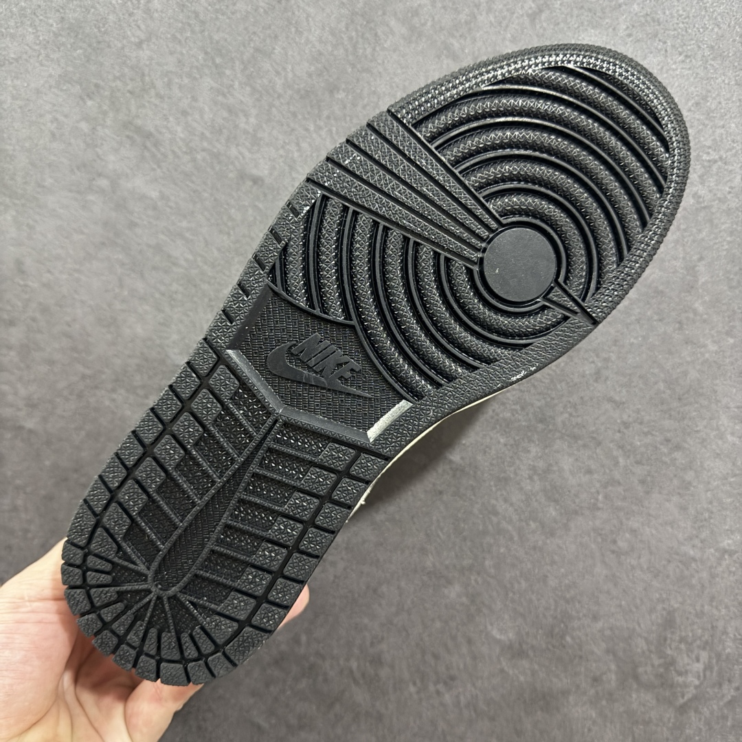  
【定制版】Travis Scott x Jordan 1 Low LV联名-白黑两小勾 倒勾低帮休闲