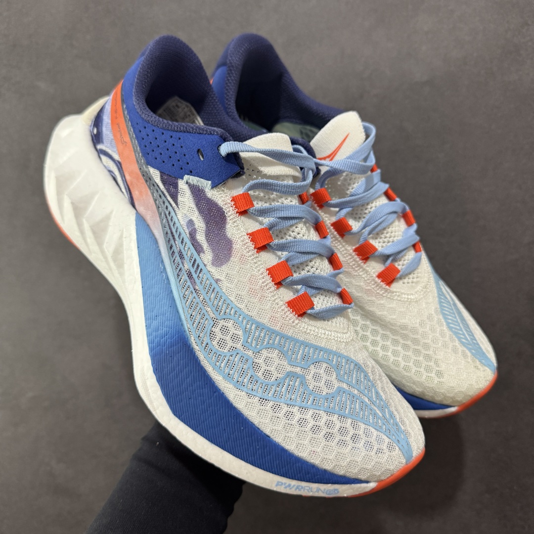 图片[6]-【LX纯原版】SAUCONY索康尼 ENDORPHIN PRO4 啡鹏系列 男女低帮缓震跑步鞋 注意区分市场公司级 品质细节有明显区别 索康尼推出的跑鞋是一款外观激进但脚感舒适的跑鞋 采用了全新的中底设计和鞋面工程 保留了软弹脚感和稳定支撑 适合进阶跑者和喜欢软弹脚感的跑者选择 尺码：36-46带半码-选品中心